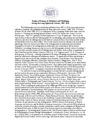 An Annotated Bibliography of Bilingual and Polyglot Dictionaries and Vocabularies of the Languages of the World Held at Indiana University, Bloomington