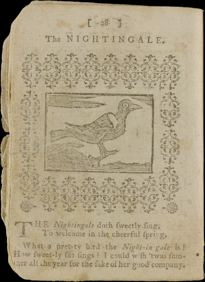 <em>The Royal primer, or, An easy and p[l]easant guide to the art of reading : Authorized by His Majesty King George II.</em>, 1770. Princeton University Library.